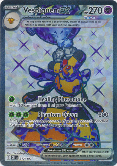 Vespiquen ex - 212/197 - Full Art Ultra Rare available at 401 Games Canada