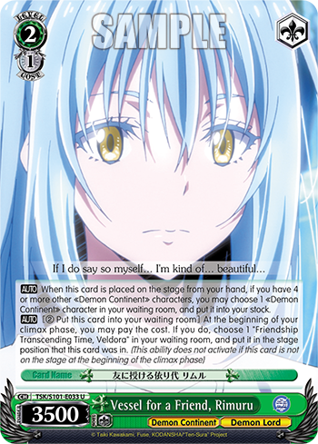 Vessel for a Friend, Rimuru - TSK/S101-E033 - Uncommon available at 401 Games Canada