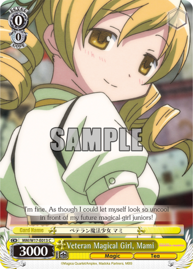 Veteran Magical Girl, Mami - MM/W17-E013 - Common available at 401 Games Canada