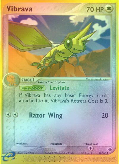 Vibrava - 46/97 - Uncommon - Reverse Holo available at 401 Games Canada