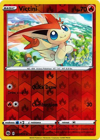 Victini - 007/073 - Uncommon - Reverse Holo available at 401 Games Canada