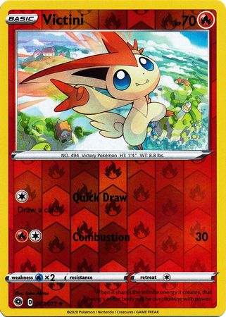 Victini - 007/073 - Uncommon - Reverse Holo available at 401 Games Canada