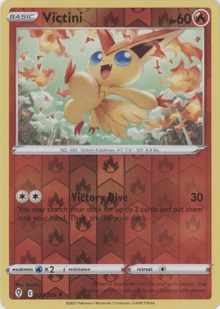 Victini - 020/203 - Holo Rare - Reverse Holo available at 401 Games Canada