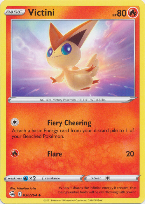 Victini - 036/264 - Uncommon available at 401 Games Canada