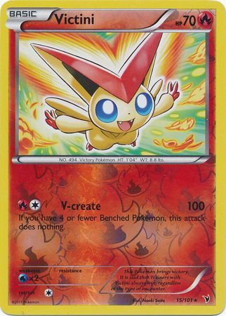 Victini - 15/101 - Holo Rare - Reverse Holo available at 401 Games Canada