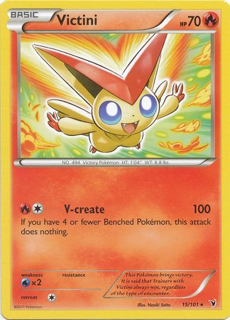 Victini - 15/101 - Rare - Theme Deck Exclusive available at 401 Games Canada