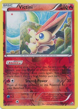 Victini - 23/113 - Holo Rare - Reverse Holo available at 401 Games Canada