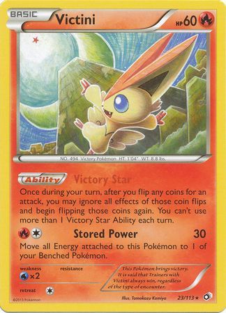 Victini - 23/113 - Rare - Theme Deck Exclusive available at 401 Games Canada