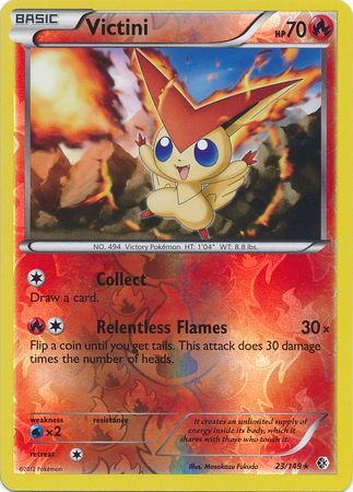 Victini - 23/149 - Rare - Reverse Holo available at 401 Games Canada