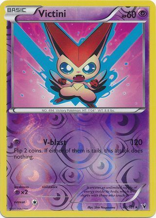 Victini - 43/101 - Rare - Reverse Holo available at 401 Games Canada