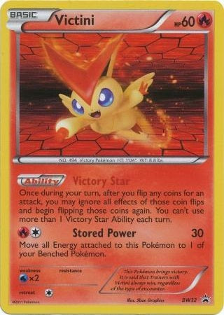 Victini - BW32 - Holo Promo available at 401 Games Canada