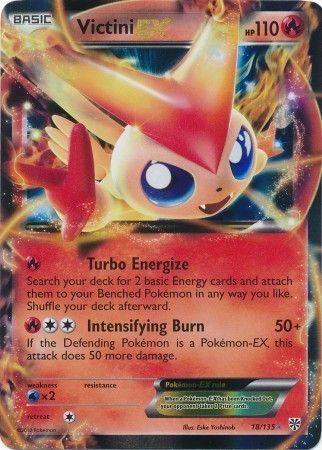 Victini EX - 18/135 - Ultra Rare available at 401 Games Canada