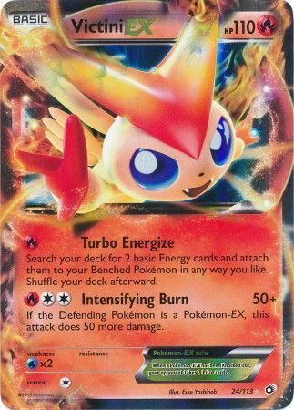 Victini EX - 24/113 - Ultra Rare available at 401 Games Canada