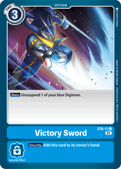 Victory Sword - ST8-11 - Uncommon available at 401 Games Canada