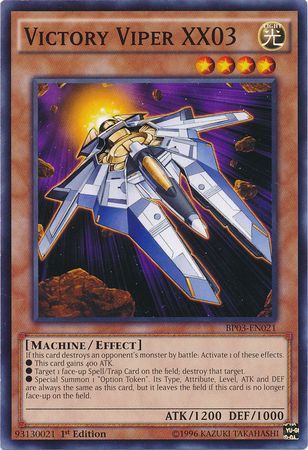 Victory Viper XX03 (Shatterfoil) - BP03-EN021 - Shatterfoil Rare - 1st Edition available at 401 Games Canada