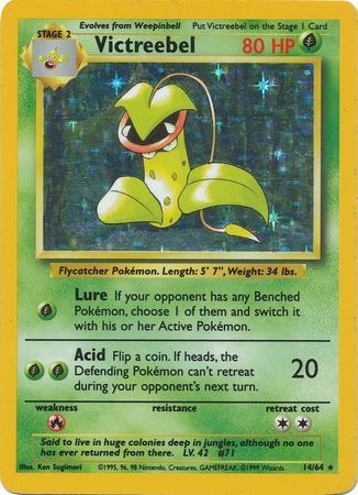 Victreebel - 14/64 - Holo (No Set Symbol Misprint) available at 401 Games Canada