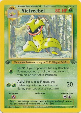 Victreebel - 30/64 - Rare - 1st Edition available at 401 Games Canada