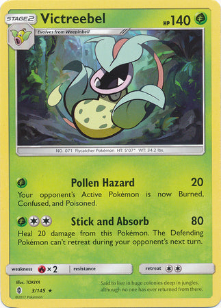 Victreebel - 3/145 - Rare available at 401 Games Canada