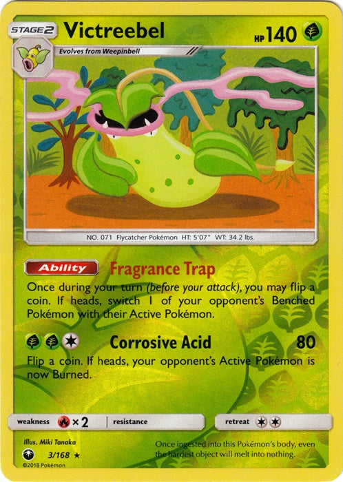 Victreebel - 3/168 - Holo Rare - Reverse Holo available at 401 Games Canada