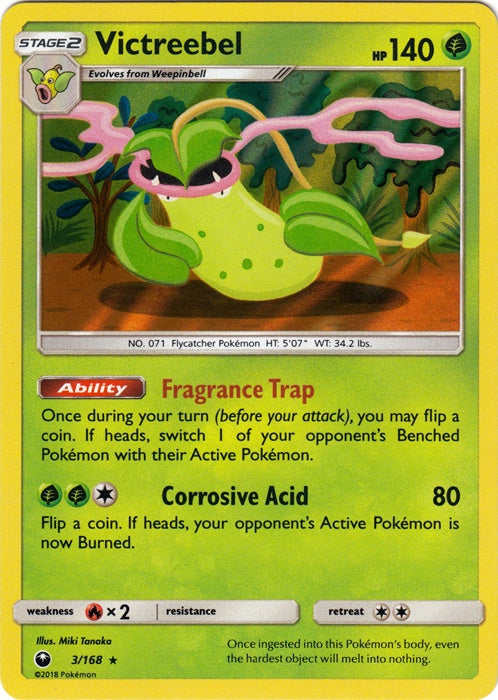 Victreebel - 3/168 - Holo Rare available at 401 Games Canada