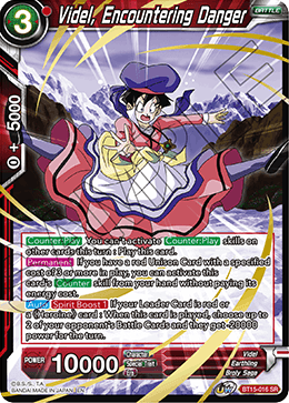 Videl, Encountering Danger - BT15-016 - Super Rare available at 401 Games Canada