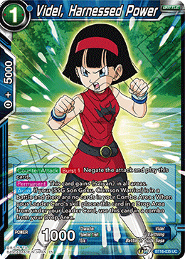 Videl, Harnessed Power - BT16-035 - Uncommon (Foil) available at 401 Games Canada