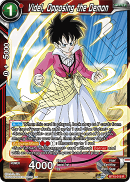 Videl, Opposing the Demon - BT15-015 - Rare available at 401 Games Canada