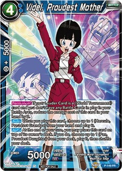 Videl, Proudest Mother - P-149 - Promo (Foil) available at 401 Games Canada