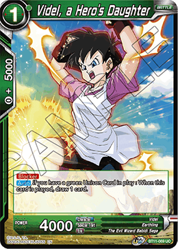 Videl, a Hero's Daughter - BT11-069 - Uncommon (FOIL) (Reprint) available at 401 Games Canada