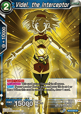 Videl, the Interceptor - BT16-034 - Uncommon (Foil) available at 401 Games Canada