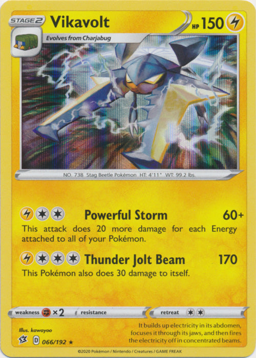 Vikavolt - 066/192 - Holo Rare available at 401 Games Canada