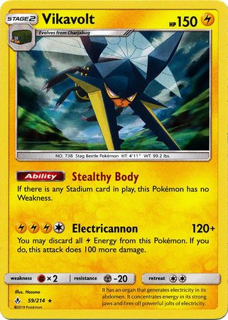 Vikavolt - 59/214 - Holo Rare available at 401 Games Canada