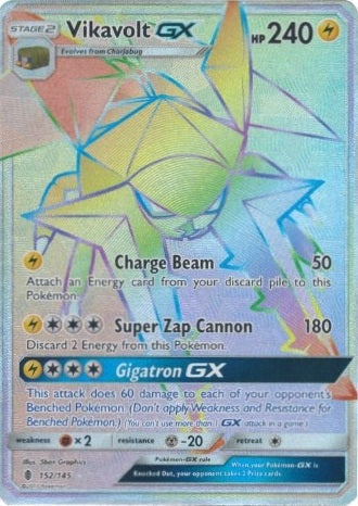 Vikavolt GX - 152/145 - Hyper Rare available at 401 Games Canada