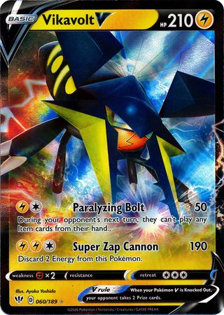 Vikavolt V - 060/189 - Ultra Rare available at 401 Games Canada