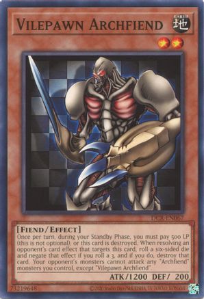 Vilepawn Archfiend - DCR-EN067 - Common - Unlimited Worldwide available at 401 Games Canada