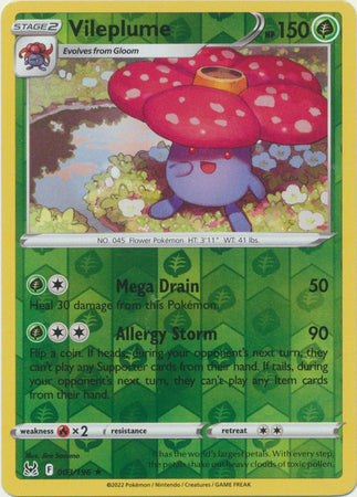 Vileplume - 003/196 - Holo Rare - Reverse Holo available at 401 Games Canada