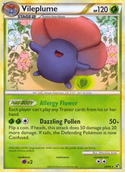 Vileplume - 24/90 - Rare available at 401 Games Canada