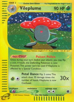 Vileplume - 31/165 - Holo available at 401 Games Canada