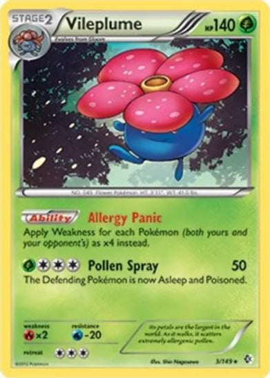 Vileplume - 3/149 - Rare - Theme Deck Exclusive available at 401 Games Canada