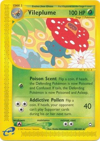 Vileplume - 43/147 - Rare available at 401 Games Canada