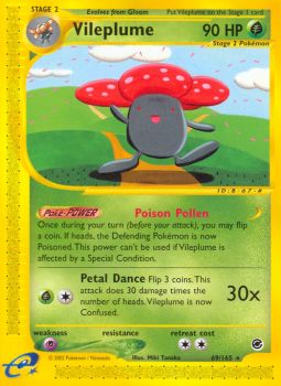 Vileplume - 69/165 - Rare available at 401 Games Canada