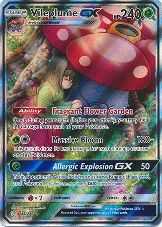 Vileplume GX - 211/236 - Full Art Ultra Rare available at 401 Games Canada