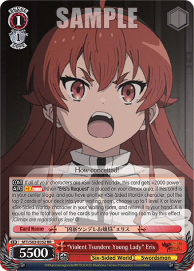 'Violent Tsundere Young Lady' Eris (Double Rare) available at 401 Games Canada