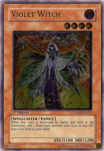 Violet Witch - CRMS-EN097 - Ultimate Rare - 1st Edition available at 401 Games Canada