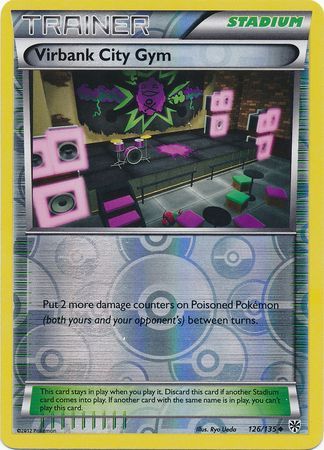 Virbank City Gym - 126/135 - Uncommon - Reverse Holo available at 401 Games Canada