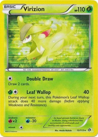 Virizion - 15/113 - Holo Rare available at 401 Games Canada