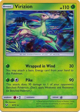 Virizion - 8/73 - Holo Rare available at 401 Games Canada