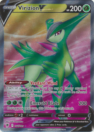 Virizion V - 164/189 - Full Art Ultra Rare available at 401 Games Canada