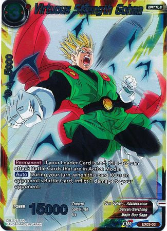 Virtuous Strength Gohan - EX03-03 - Expansion Rare (Foil) available at 401 Games Canada