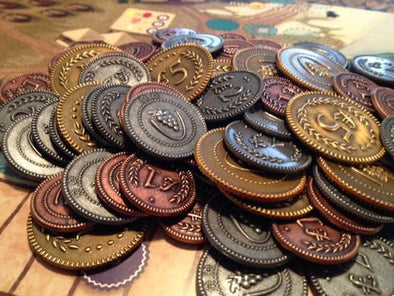 Viticulture - Metal Coins available at 401 Games Canada